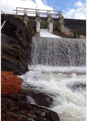 UHE Queimado- Vertedouro da Usina